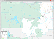 Park Wall Map Premium Style