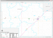 Pawnee Wall Map Premium Style