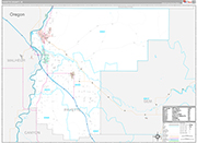 Payette Wall Map Premium Style