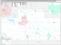 Payne Wall Map Premium Style