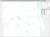 Pembina Wall Map Premium Style