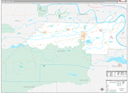 Perry Wall Map Premium Style