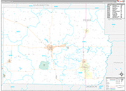 Perry Wall Map Premium Style