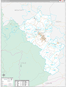 Perry Wall Map Premium Style