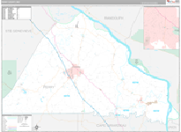 Perry Wall Map Premium Style