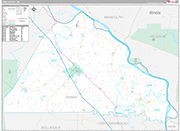Perry Wall Map Premium Style