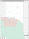 Perry Wall Map Premium Style