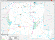 Pickaway Wall Map Premium Style