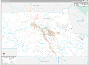 Pickens Wall Map Premium Style