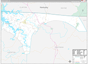 Pickett Wall Map Premium Style