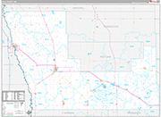 Polk Wall Map Premium Style