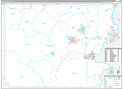 Polk Wall Map Premium Style