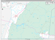 Polk Wall Map Premium Style