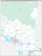 Pope Wall Map Premium Style