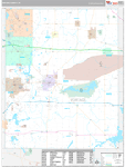 Portage Wall Map Premium Style