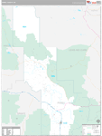 Powell Wall Map Premium Style