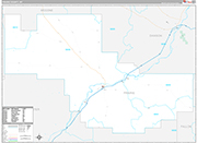 Prairie Wall Map Premium Style