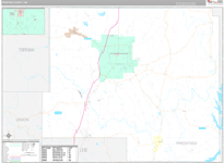 Prentiss County Digital Map Premium Style