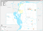 Putnam Wall Map Premium Style