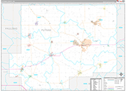 Putnam Wall Map Premium Style