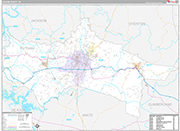 Putnam Wall Map Premium Style
