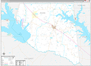 Rains Wall Map Premium Style