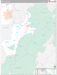 Randolph Wall Map Premium Style