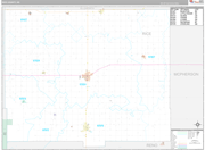 Rice Wall Map Premium Style