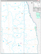 Richland Wall Map Premium Style