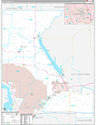 Riley Wall Map Premium Style