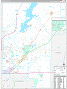 Rogers Wall Map Premium Style