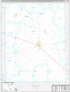 Rush Wall Map Premium Style