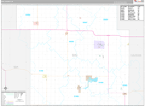 Sac Wall Map Premium Style