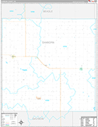 Sanborn Wall Map Premium Style