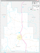 Schley Wall Map Premium Style