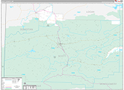 Scott Wall Map Premium Style