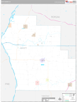 Scott Wall Map Premium Style