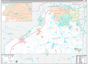 Scott Wall Map Premium Style
