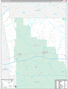 Scott Wall Map Premium Style