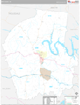 Smith County Wall Map Premium Style