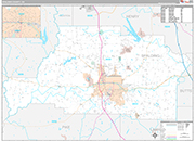 Spalding Wall Map Premium Style