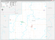 Stark Wall Map Premium Style