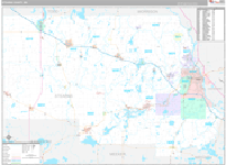 Stearns Wall Map Premium Style