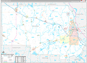 Stearns Wall Map Premium Style