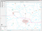 Stephenson Wall Map Premium Style