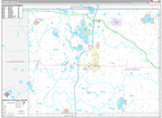 Steuben Wall Map Premium Style