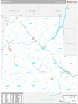 Steuben Wall Map Premium Style