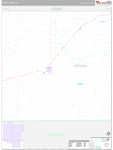 Stevens Wall Map Premium Style