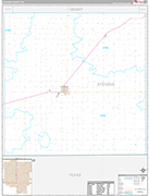 Stevens Wall Map Premium Style