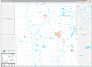 Stevens Wall Map Premium Style